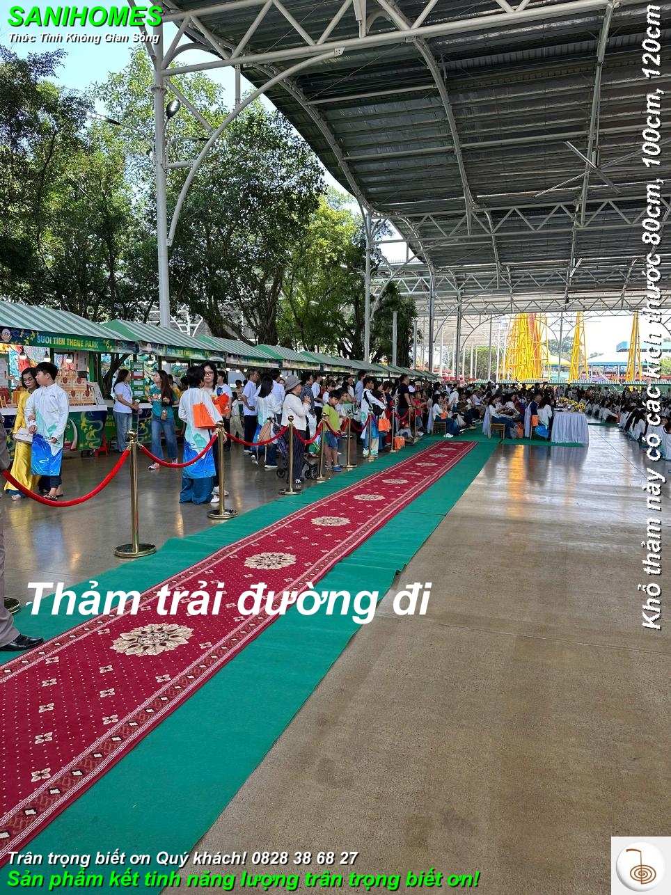 Thảm trải đường lối đi và cầu thang