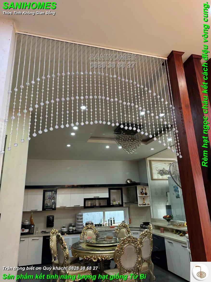 RÈM PHA LÊ NHỰA HẠT NGỌC CHÂU