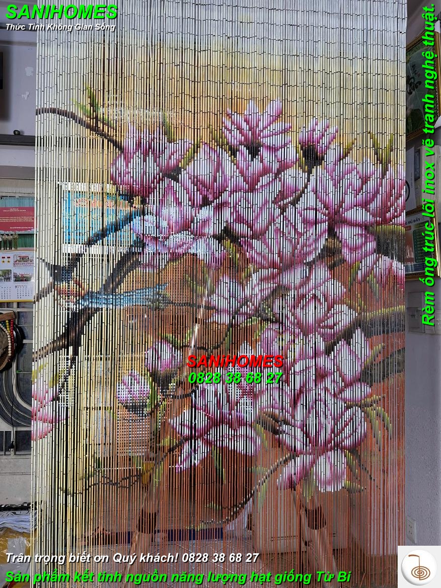 rem ong truc loi inox ve tranh nghe thuat tot 6