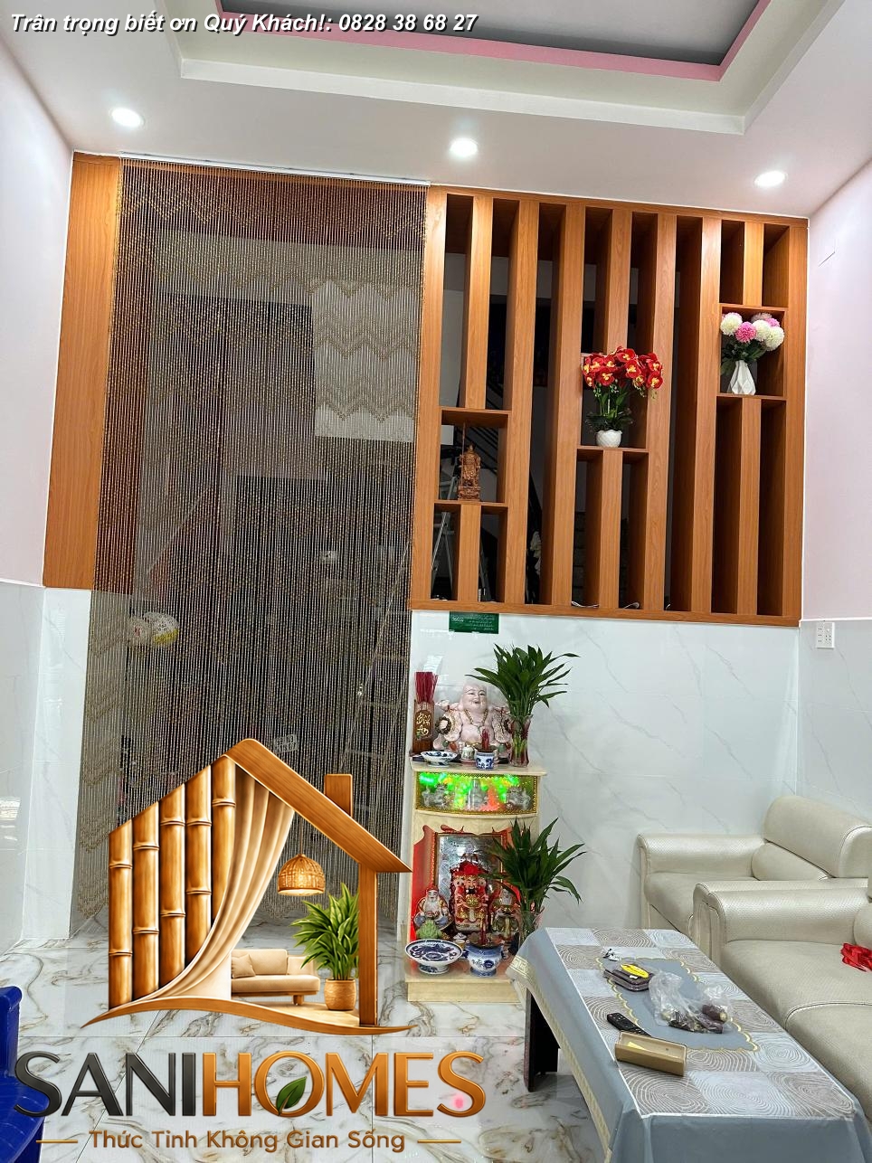 BỘ RÈM LỤC PHÚC BÌNH AN LẮP TRẦN THẠCH CAO